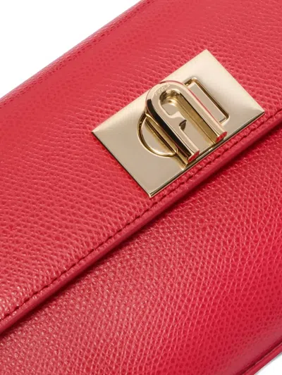 Furla 1927 Mini Shoulder Bag In Red
