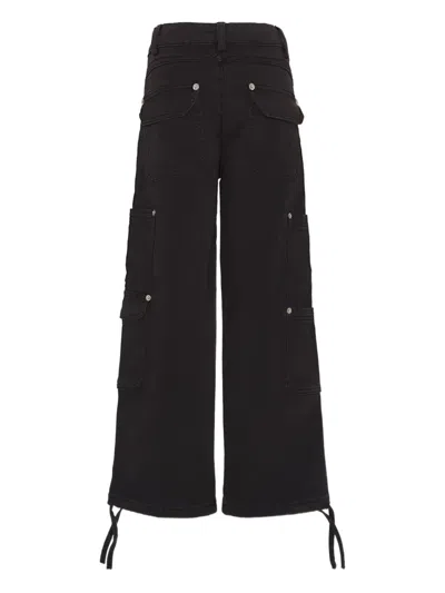 Msgm Cargo Pants In Black