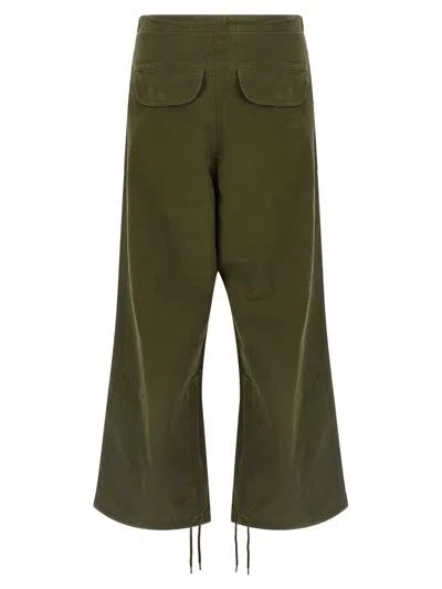 Entire Studios Barren Cargo-pocket Trousers In Green