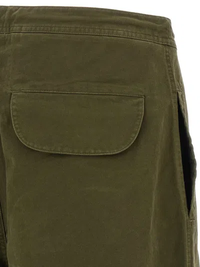 Entire Studios Barren Cargo-pocket Trousers In Green