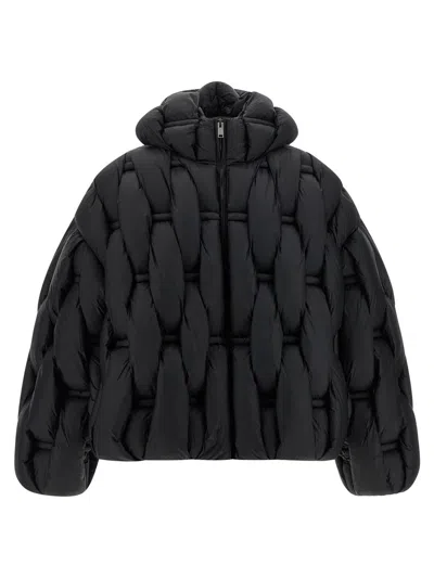 Raxxy 3d Down Jacket Puffer Jackets Black In Black