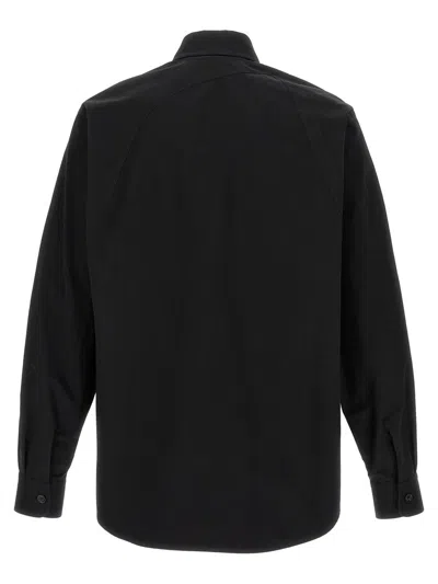 Alexander Mcqueen T-bar Harness Overshirt In Black