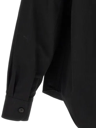 Alexander Mcqueen T-bar Harness Overshirt In Black