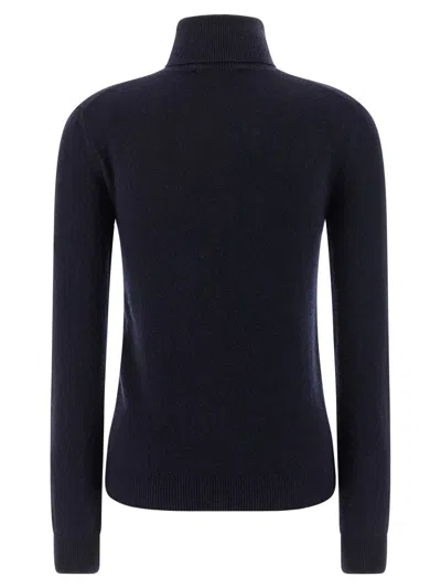 Balenciaga Standard Turtleneck Turtleneck Sweater In Blue