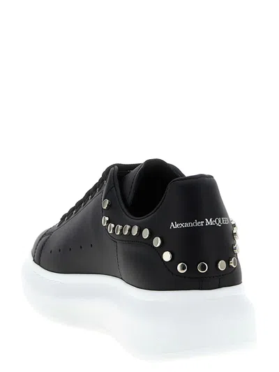 Alexander Mcqueen Studded Oversize Sneakers In Black