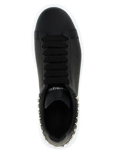 Alexander Mcqueen Studded Oversize Sneakers In Black