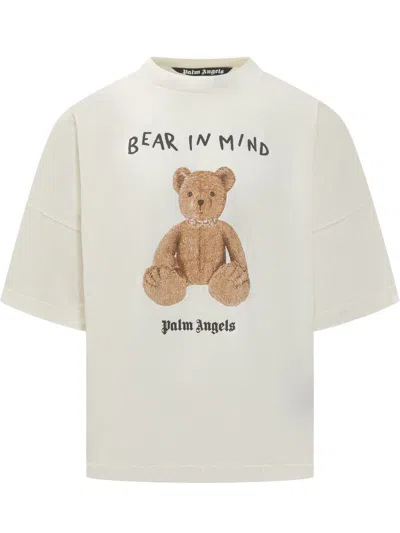 Palm Angels Men's Bear In White