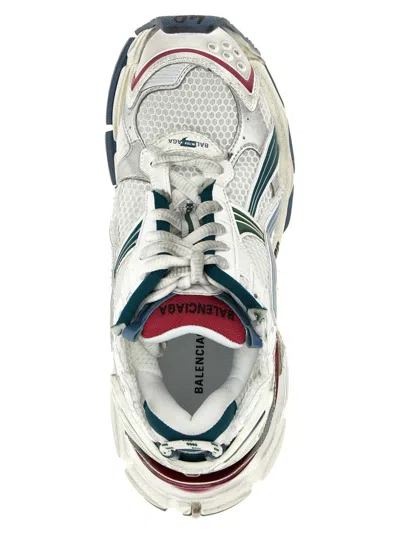 Balenciaga Runner Low-top Nylon And Mesh Sneakers In Multi