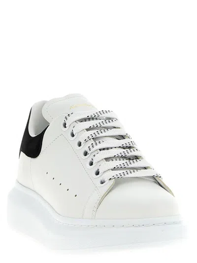 Alexander Mcqueen Oversized Lace Up Sneakers In White