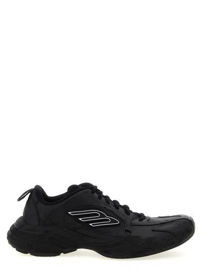 Balenciaga Monday Low-top Sneakers In Black