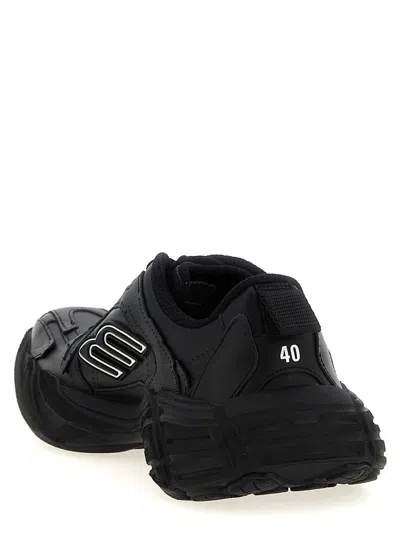 Balenciaga Monday Low-top Sneakers In Black