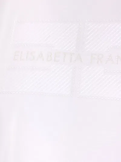 Elisabetta Franchi Classic T-shirt In White