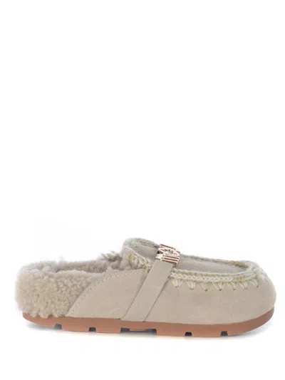 Mou "winter Bio Slide" Slippers In Multi