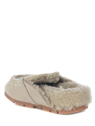Mou "winter Bio Slide" Slippers In Multi