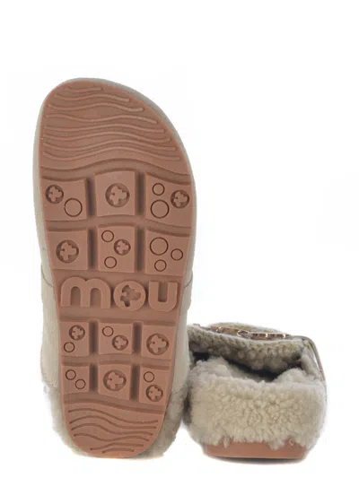 Mou "winter Bio Slide" Slippers In Multi