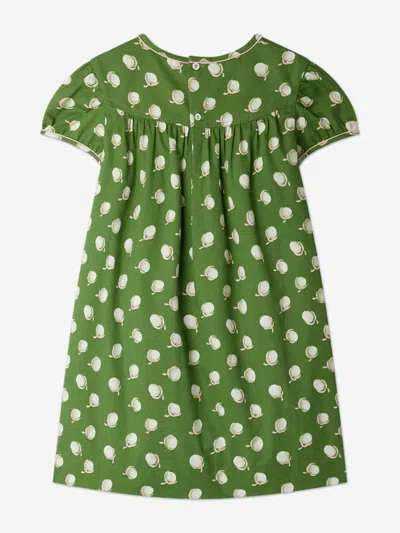 Bonpoint Girls Alinda Dress In Green