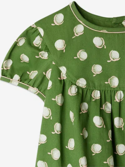 Bonpoint Girls Alinda Dress In Green