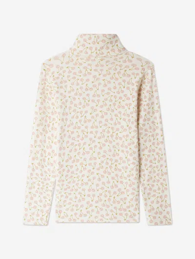 Bonpoint Girls Tahiti T-shirt In White