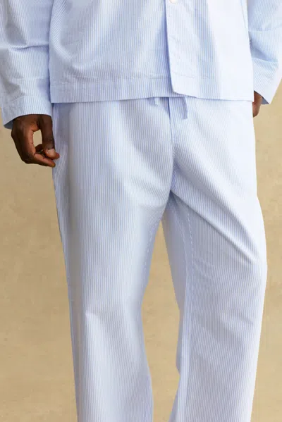 A Days March Charlie Striped Oxford Pyjamas In Multi