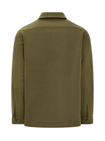 Manifattura Ceccarelli Jacket With Front Pockets In Green