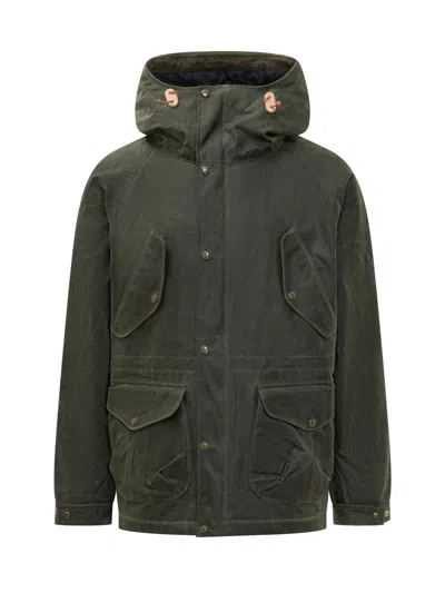 Manifattura Ceccarelli Jacket Wool Padding Lining In Green