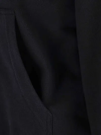 Burberry Simon Hoodie With Front Pocket And Hood In Black