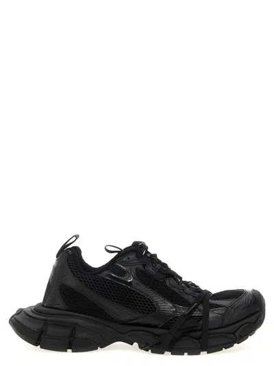 Balenciaga Low-top Sneakers 3xl Modern Design In Black