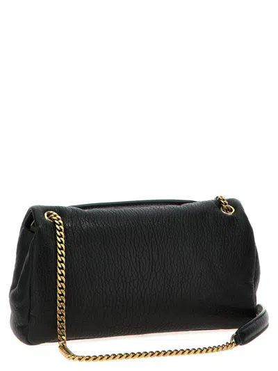 Saint Laurent Calypso Shoulder Bag In Black