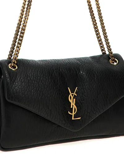Saint Laurent Calypso Shoulder Bag In Black