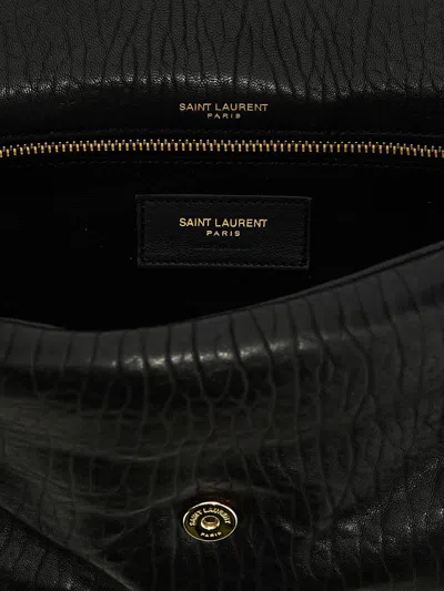 Saint Laurent Calypso Shoulder Bag In Black