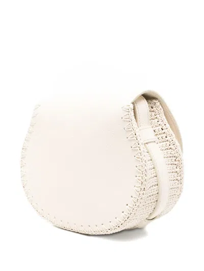 Chloé Triomphe Crossbody Bag In Neutral