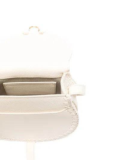 Chloé Triomphe Crossbody Bag In Neutral