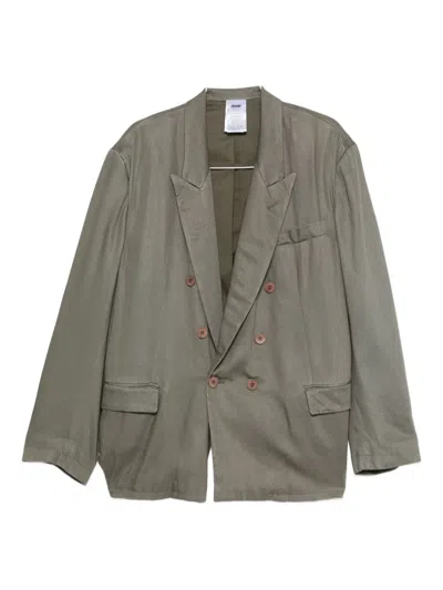 Magliano Double-breasted Blazer In Gray