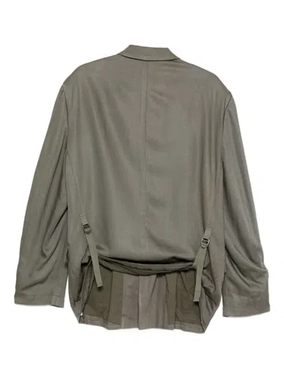 Magliano Double-breasted Blazer In Gray