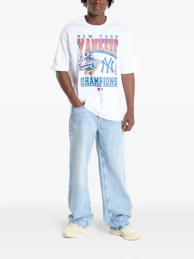 New Era New-york Yankees World Series-graphic Tee In White