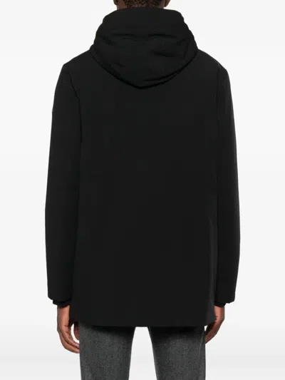 Duno Sulphur Hooded Jacket In Black