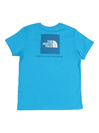 The North Face Box Regular T-shirt In Blue