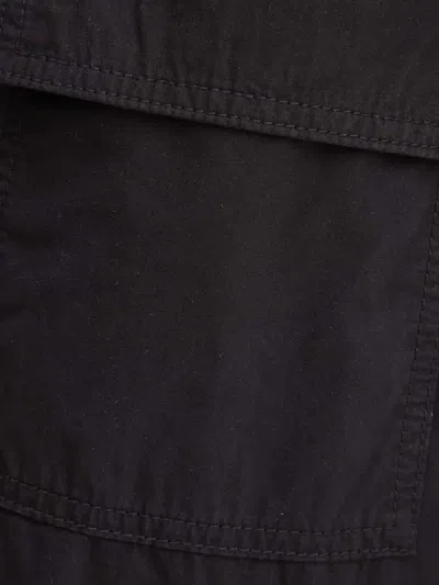 Hugo Boss Cargo Pocket Trousers In Black