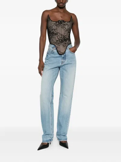 Giuseppe Di Morabito Lace Corset In Multi