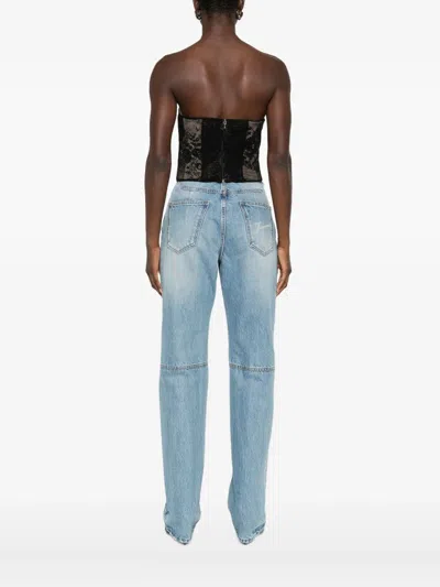 Giuseppe Di Morabito Lace Corset In Multi