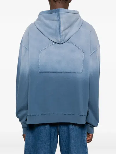 Reternity Événie Logo-appliqué Hoodie In Blue