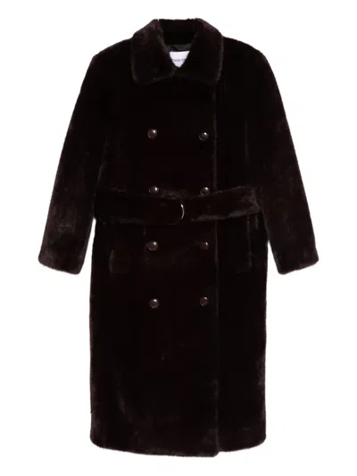 Stand Studio Jasmine Coat In Brown