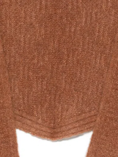 Yerse Manus Scarf In Brown