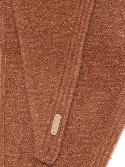 Yerse Manus Scarf In Brown