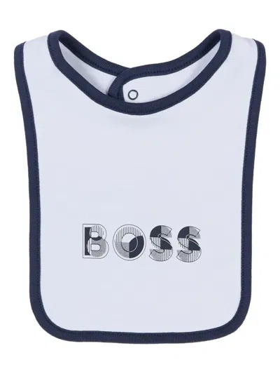 Bosswear Logo Bodysuit Set In Blue
