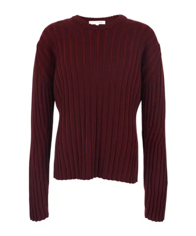 Jordanluca Drop Shoulders Jumper In Brown