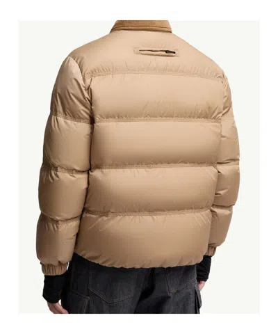 Moncler Grenoble Medium Beige Yunnan Jacket In Brown