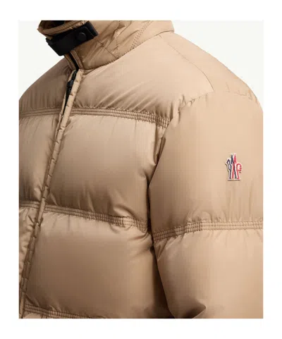 Moncler Grenoble Medium Beige Yunnan Jacket In Brown