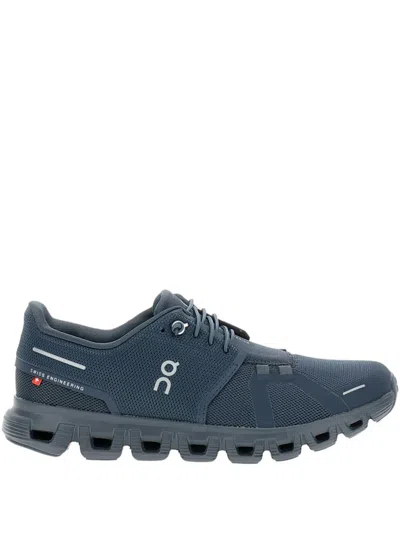 On Cloud 6 Breathable Sneakers In Blue