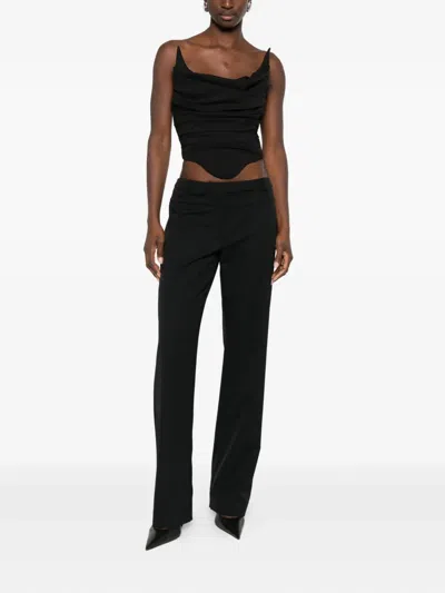 Giuseppe Di Morabito Square-neck Top In Black